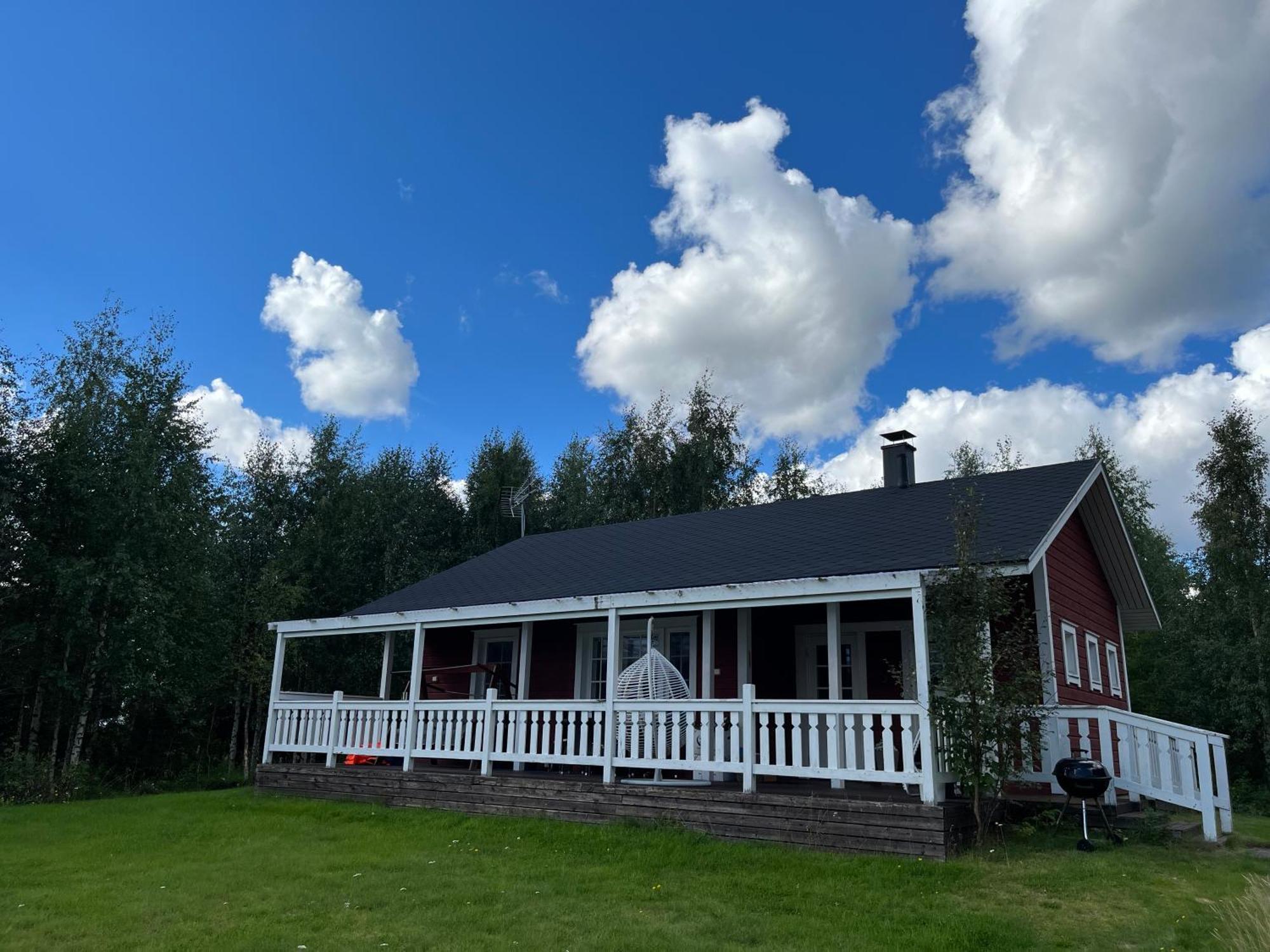 Villa Ahosen Lomamoekit Vikajärvi Exterior foto