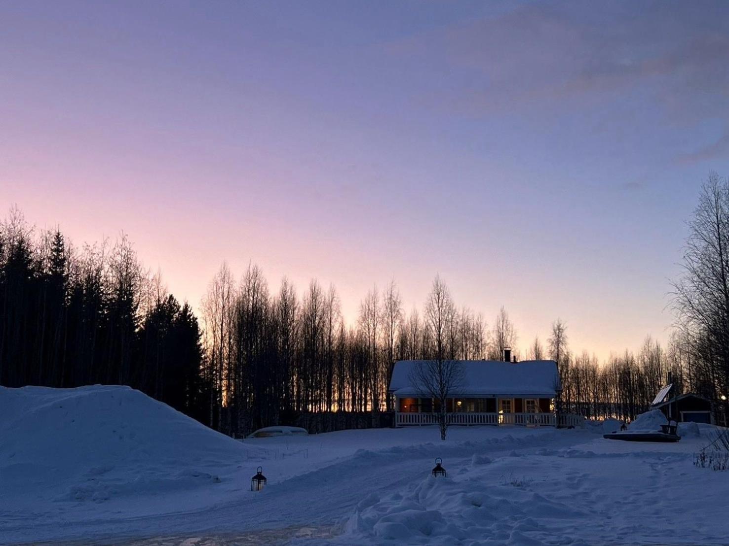 Villa Ahosen Lomamoekit Vikajärvi Exterior foto