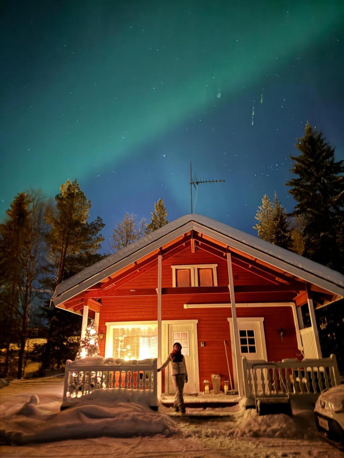Villa Ahosen Lomamoekit Vikajärvi Exterior foto