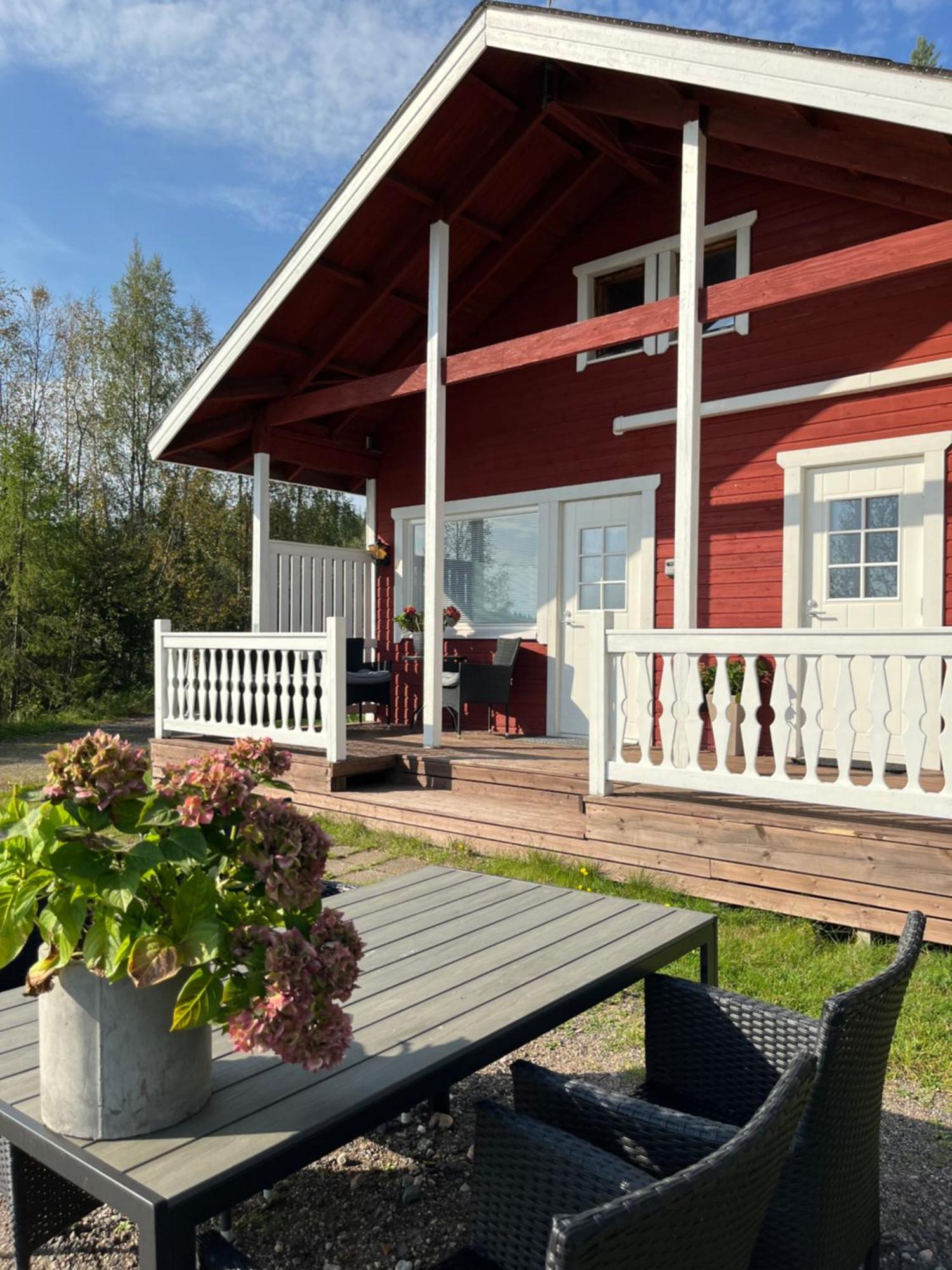 Villa Ahosen Lomamoekit Vikajärvi Exterior foto